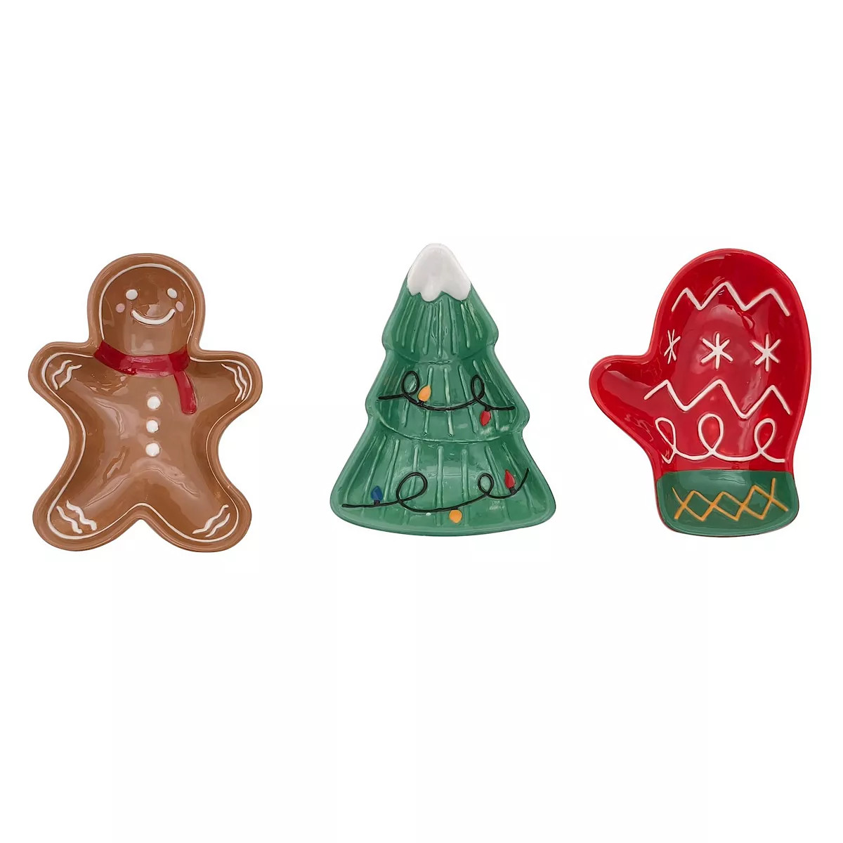 St. Nicholas Square® 3-Piece Holiday Icon Dip Bowls | Kohl's