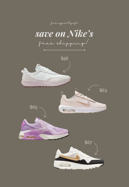 Amazing sale on women’s Nike shoes! Includes Nike Waffle Debut and Air Max  Free shipping, plus earn $10 Kohls Cash  

#LTKsalealert #LTKfindsunder100 #LTKshoecrush
