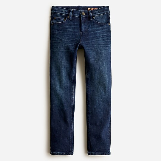 Boys' stretch jean in dark wash | J. Crew US