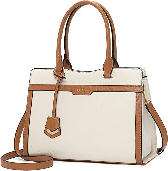 CLUCI Satchel Purses and Handbags for Women Leather Totes Designer Ladies Crossbody Shoulder Bag | Amazon (US)