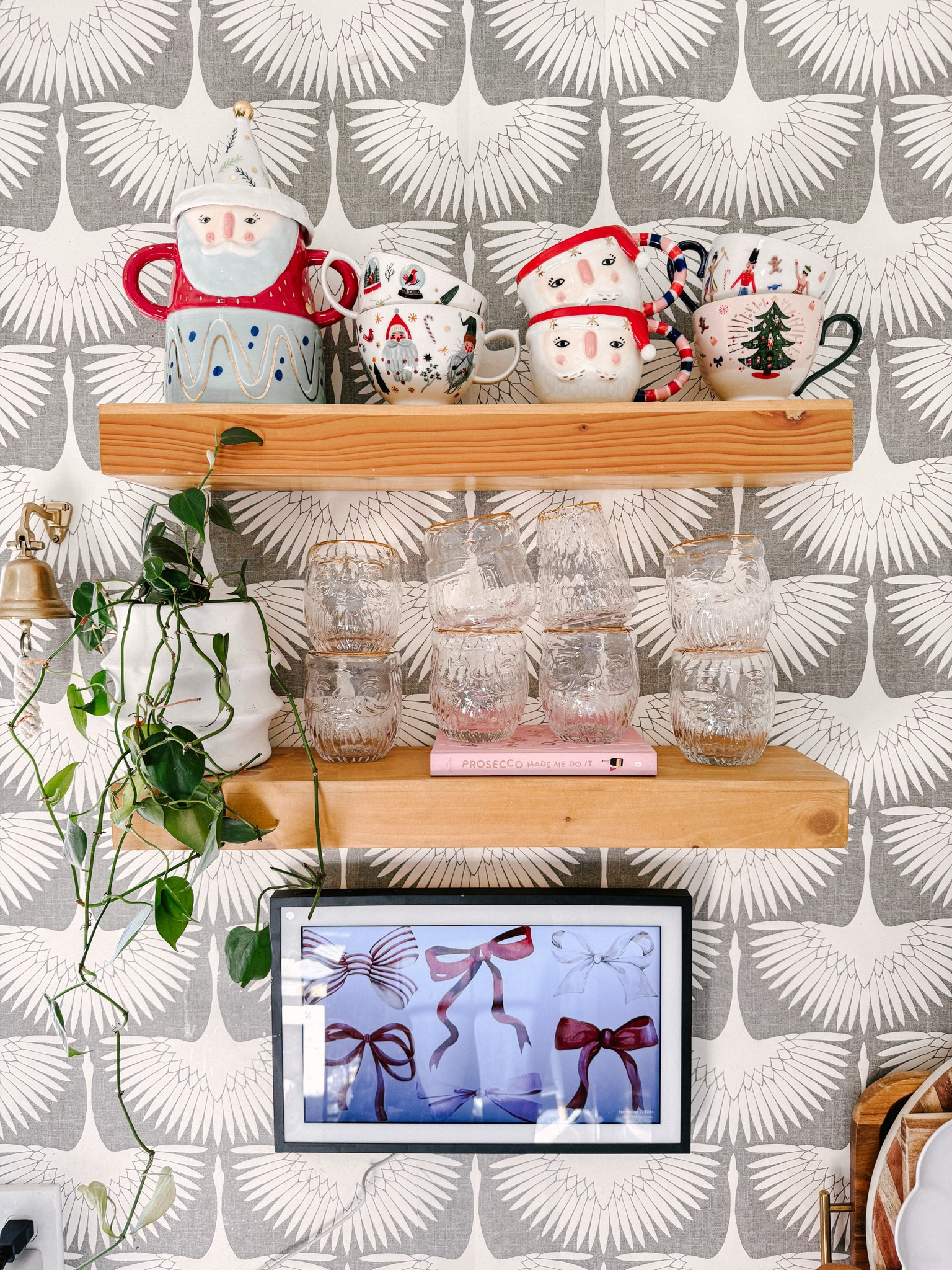 Kitchen Christmas shelf and Anthro collection. 

#LTKHome #LTKSaleAlert #LTKHoliday