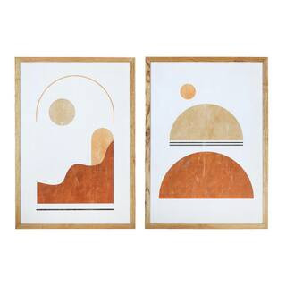 Storied Home 2 Piece Framed Graphic Nature Art Print 27.5 in. x 19.625 in. EC0479 - The Home Depo... | The Home Depot