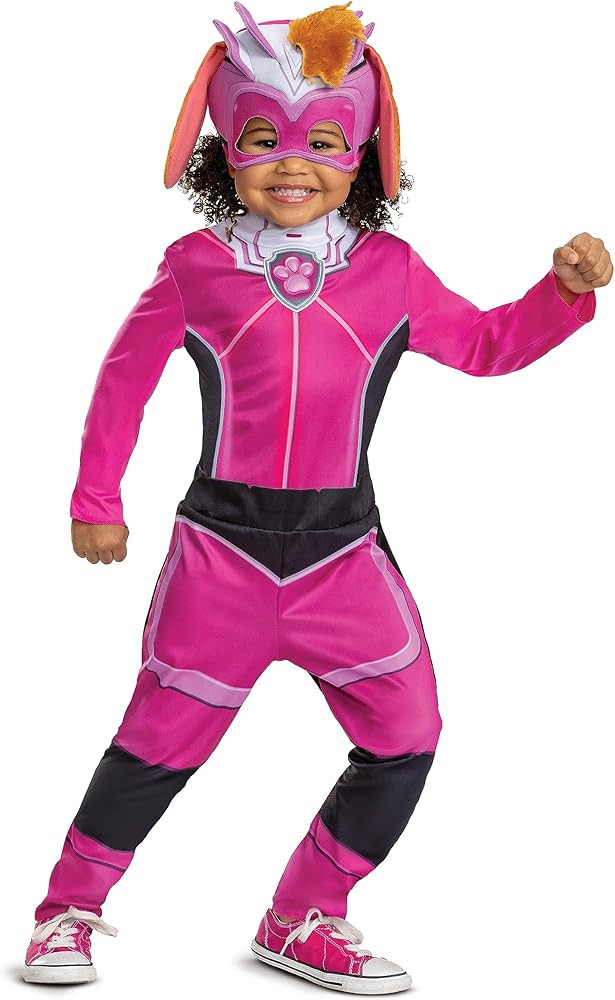 Skye Paw Patrol Costume, Official Paw Patrol Toddler Halloween Outfit with Headpiece for Kids | Amazon (US)