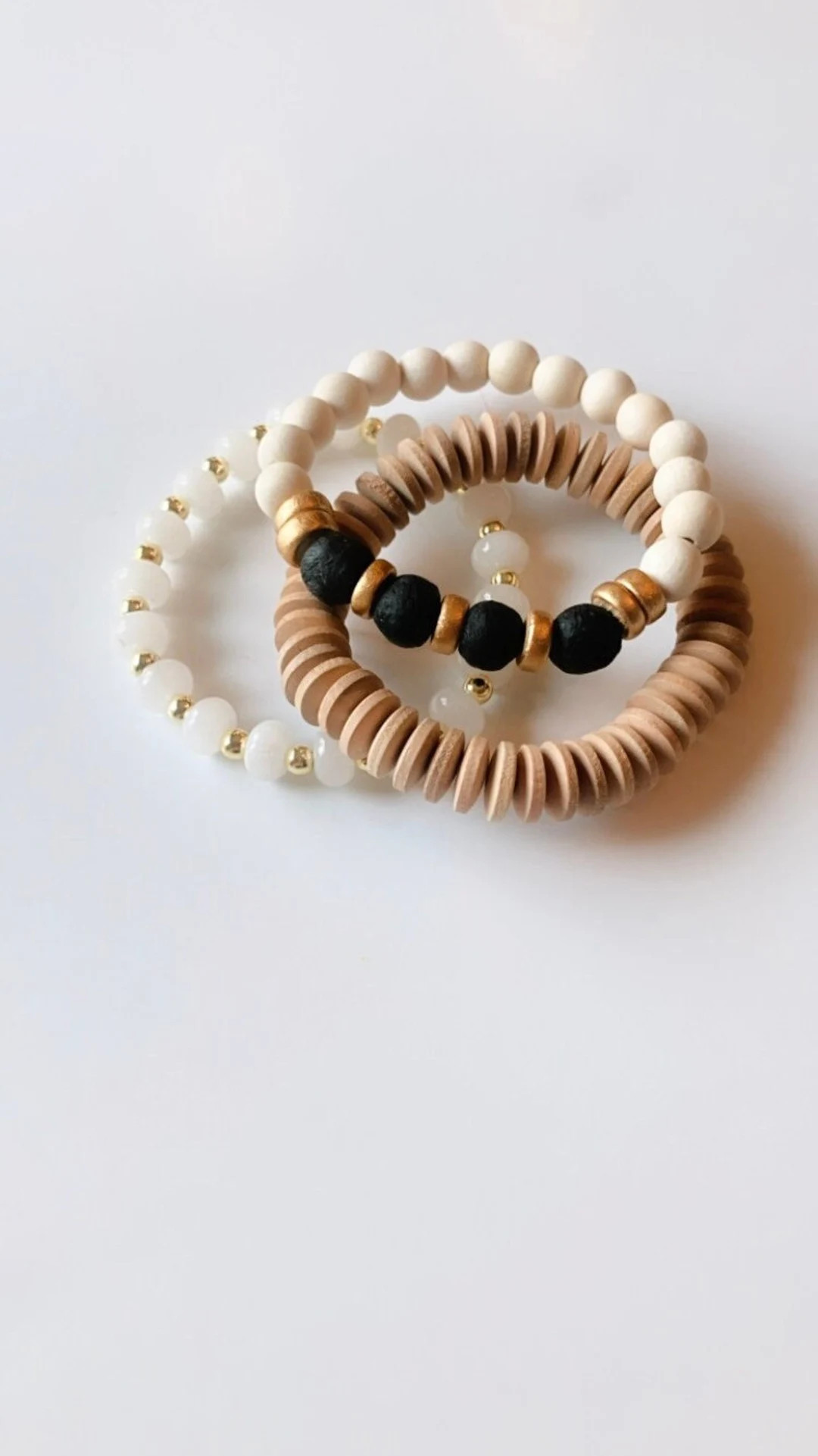 The Coastal Nights Stack-stack of 3 Bracelets - Etsy | Etsy (US)