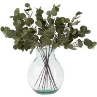 Farmhouse Recycled Glass Vases, Wide Mouth Vase, Large Terrarium, Glass, Terrarium | Etsy (US)