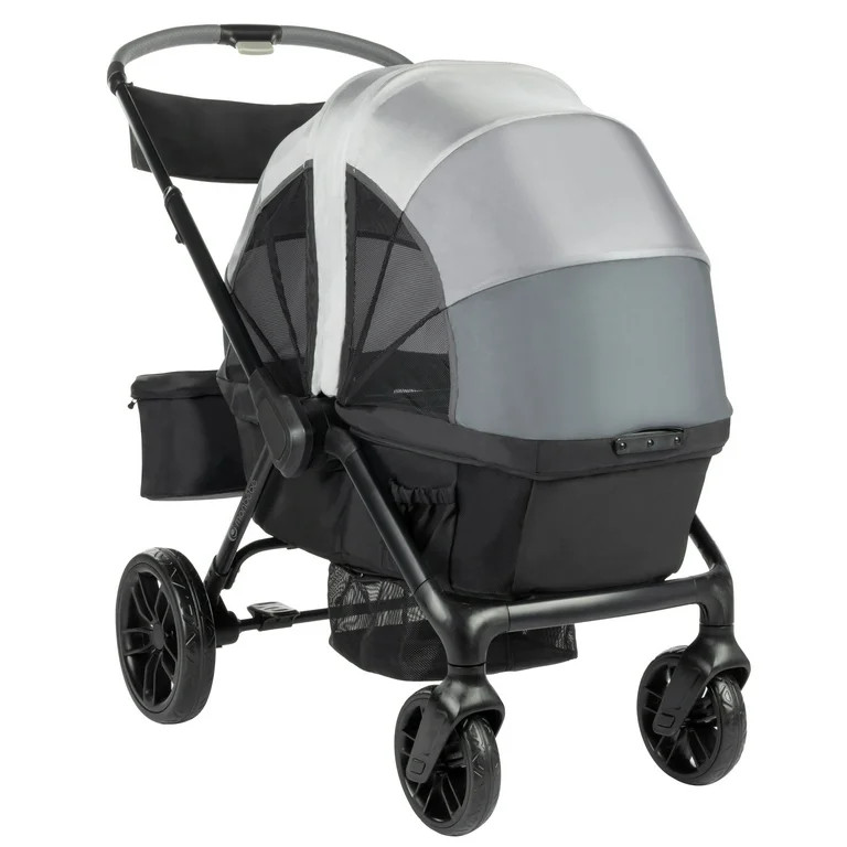 Monbébé Everyday Outings Wagon Stroller, Cobblestone Grey | Walmart (US)