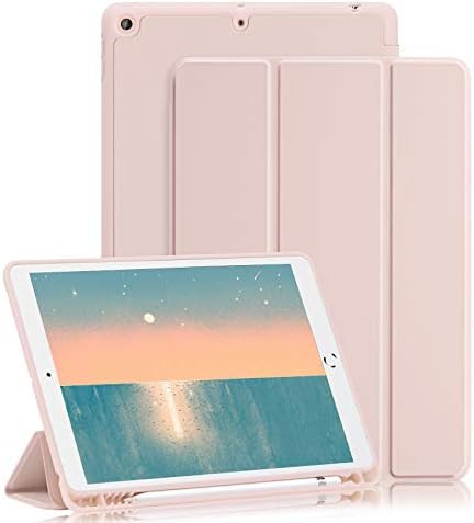 GHINL iPad 9th/8th/7th Generation case (2021/2020/2019) iPad 10.2-Inch Case with Pencil Holder [S... | Amazon (US)