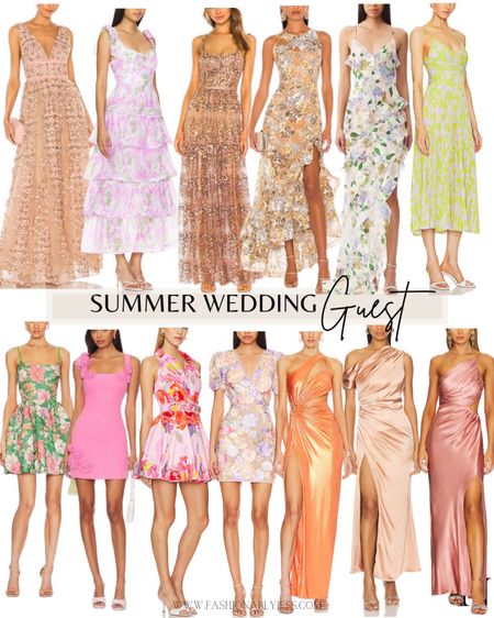So many cute summer wedding guest dresses 

#LTKWedding #LTKOver40 #LTKStyleTip