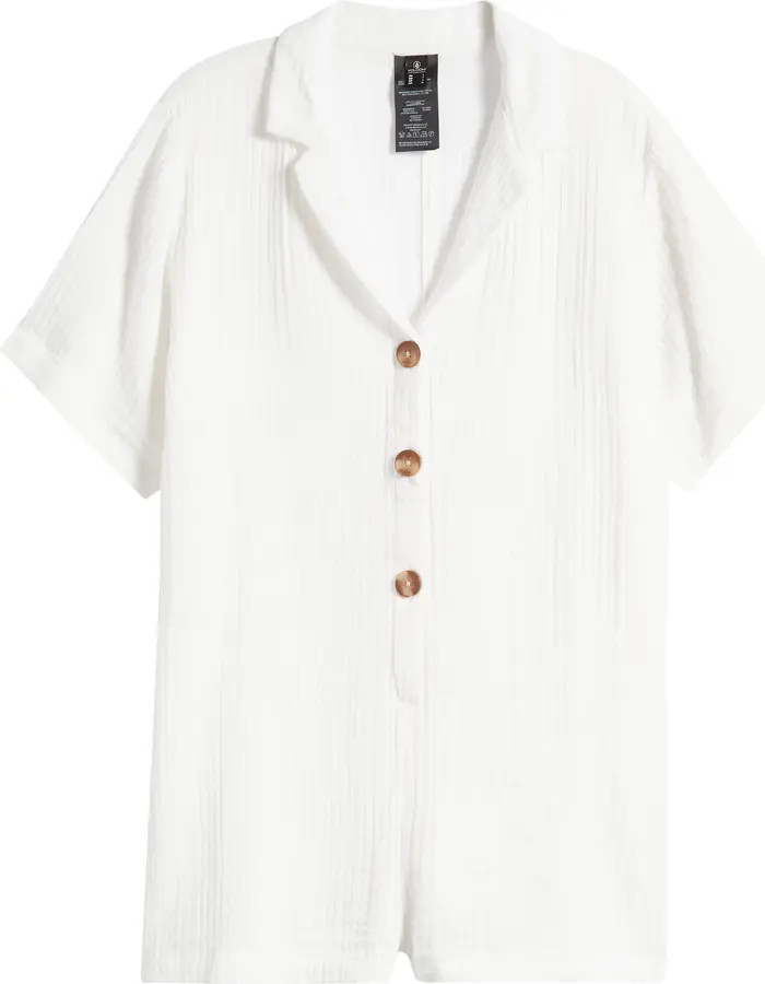 Volcom Easy Breezy Cover-Up Romper | Nordstrom | Nordstrom