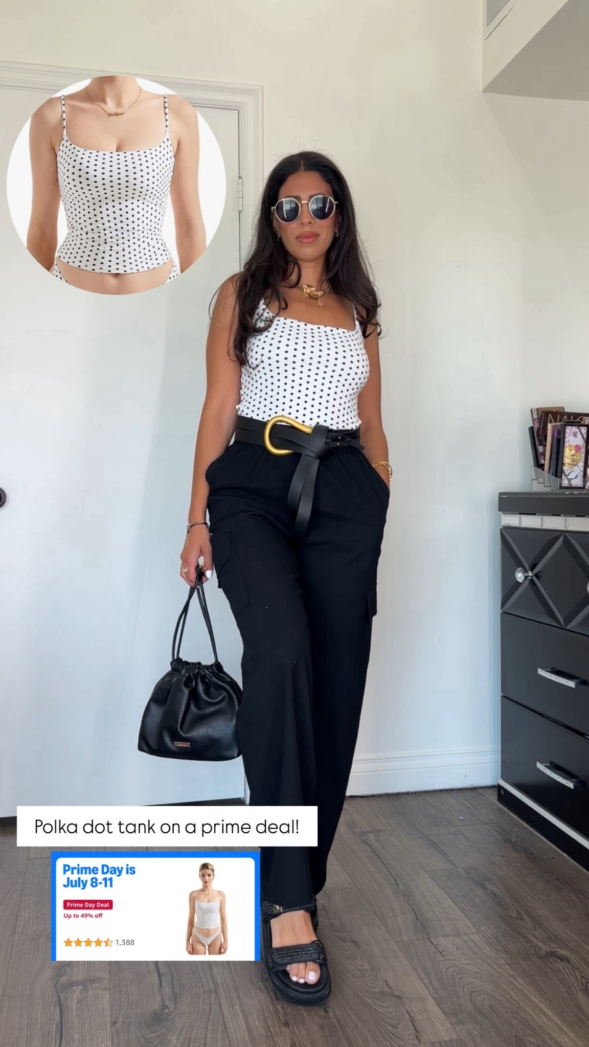 Polka dot tank - trending! Selling out fast 

#LTKSaleAlert #LTKStyleTip #LTKFindsUnder50