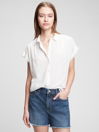 Drapey Shirt | Gap Factory