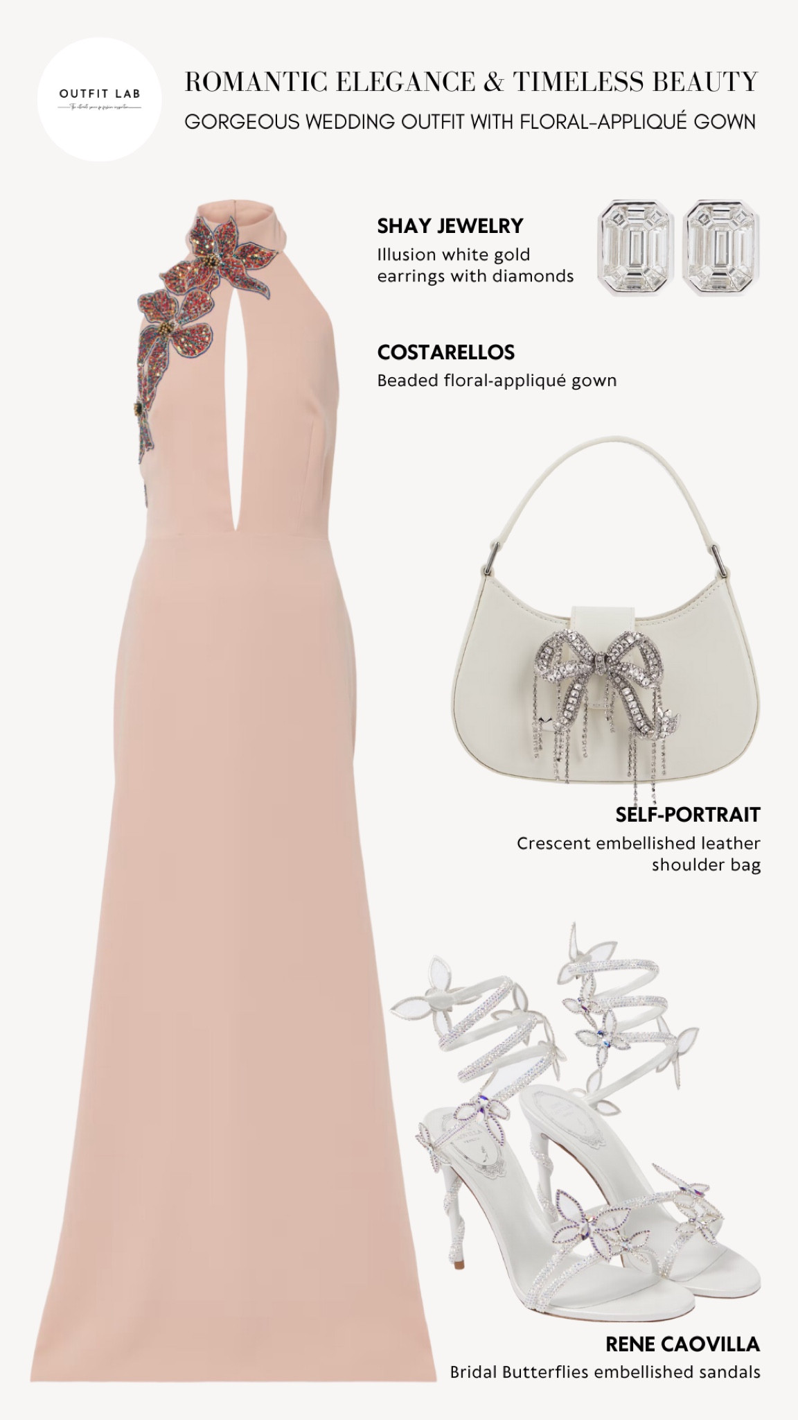 Gorgeous Wedding Outfit with Floral-Appliqué Gown – Romantic Elegance, Timeless Beauty

Celebrate your special day with a gorgeous wedding outfit featuring a stunning Costarellos floral-appliqué gown. Complete the look with elegant Rene Caovilla sandals, a chic Self-Portrait bag, and dazzling Shay Jewelry earrings. Shop now for romantic elegance and timeless beauty!

#LTKWedding #LTKStyleTip #LTKShoeCrush
