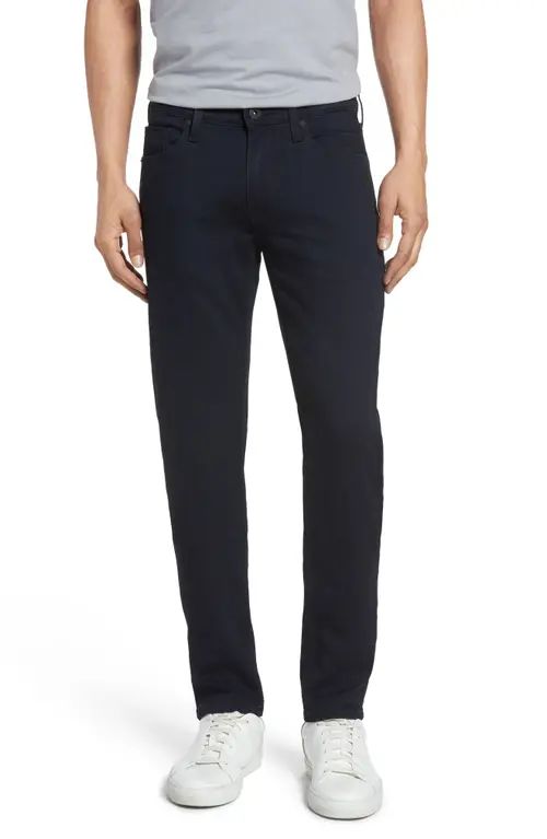 PAIGE Transcend - Croft Skinny Fit Jeans in Inkwell at Nordstrom, Size 30 | Nordstrom