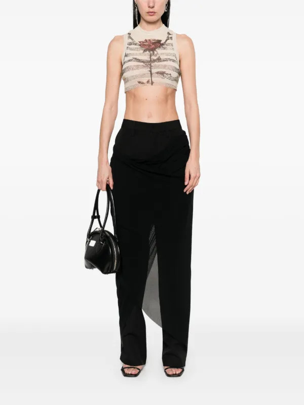 Jean Paul Gaultier Tattoo Marinière Top | Neutrals | FARFETCH UK | Farfetch Global