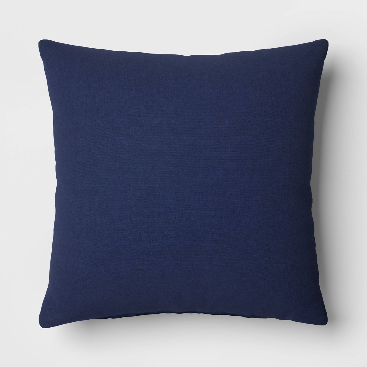 18"x18" Solid Woven Square Outdoor Throw Pillow Navy - Threshold™ | Target