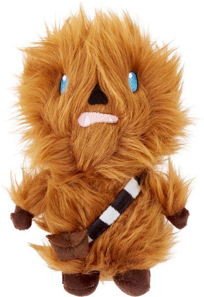 Fetch For Pets Star Wars Chewbacca Squeaky Plush Dog Toy | Chewy.com