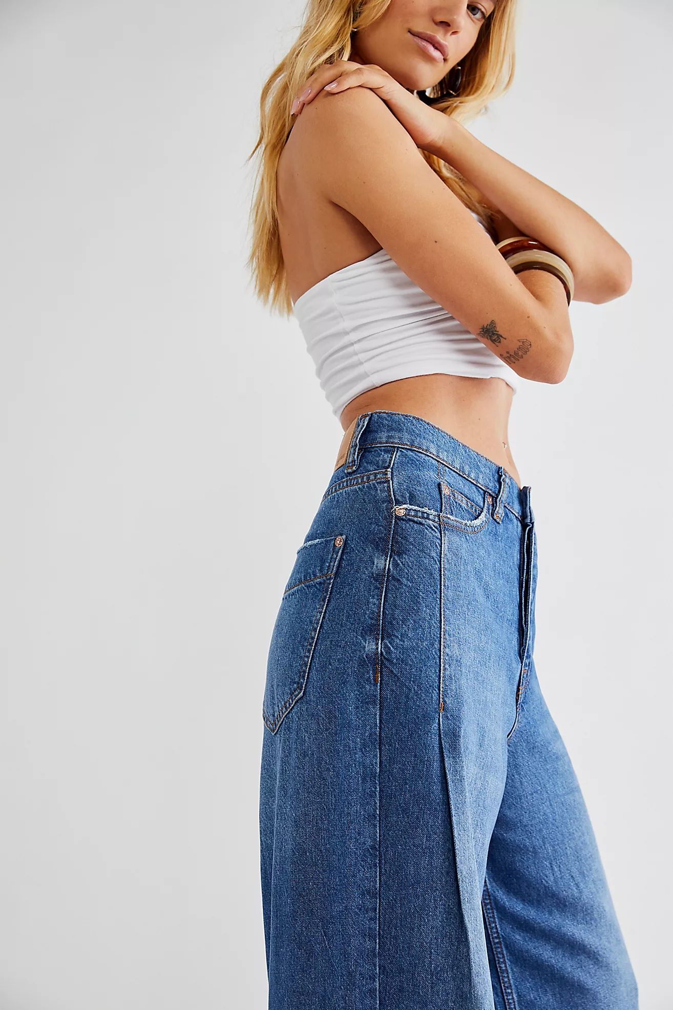We The Free Old West Slouchy Jeans | Free People (Global - UK&FR Excluded)