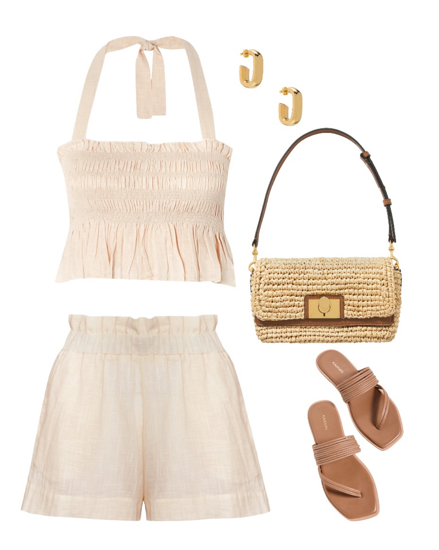 linen shorts set - perfect summer outfit for a hot texas day 😅❤️‍🔥

neutral set, halter top, linen outfit, Italian summer, alix earle style, Europe travel outfit 

#LTKFind #LTKSeasonal #LTKtravel