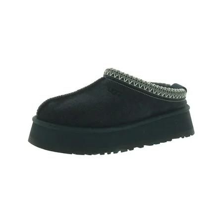 Ugg Tazz Women s Sheepskin Embroidered Slip On Platform Slipper | Walmart (US)