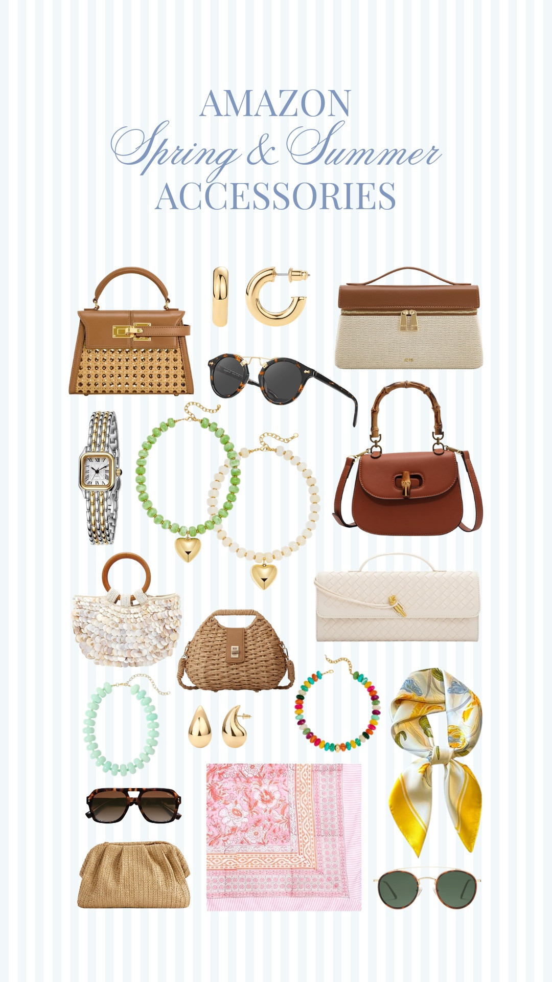 Spring and summer accessories from Amazon!
