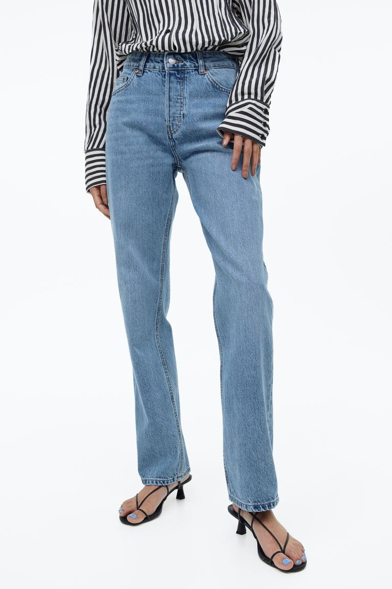 Straight High Jeans | H&M (UK, MY, IN, SG, PH, TW, HK)
