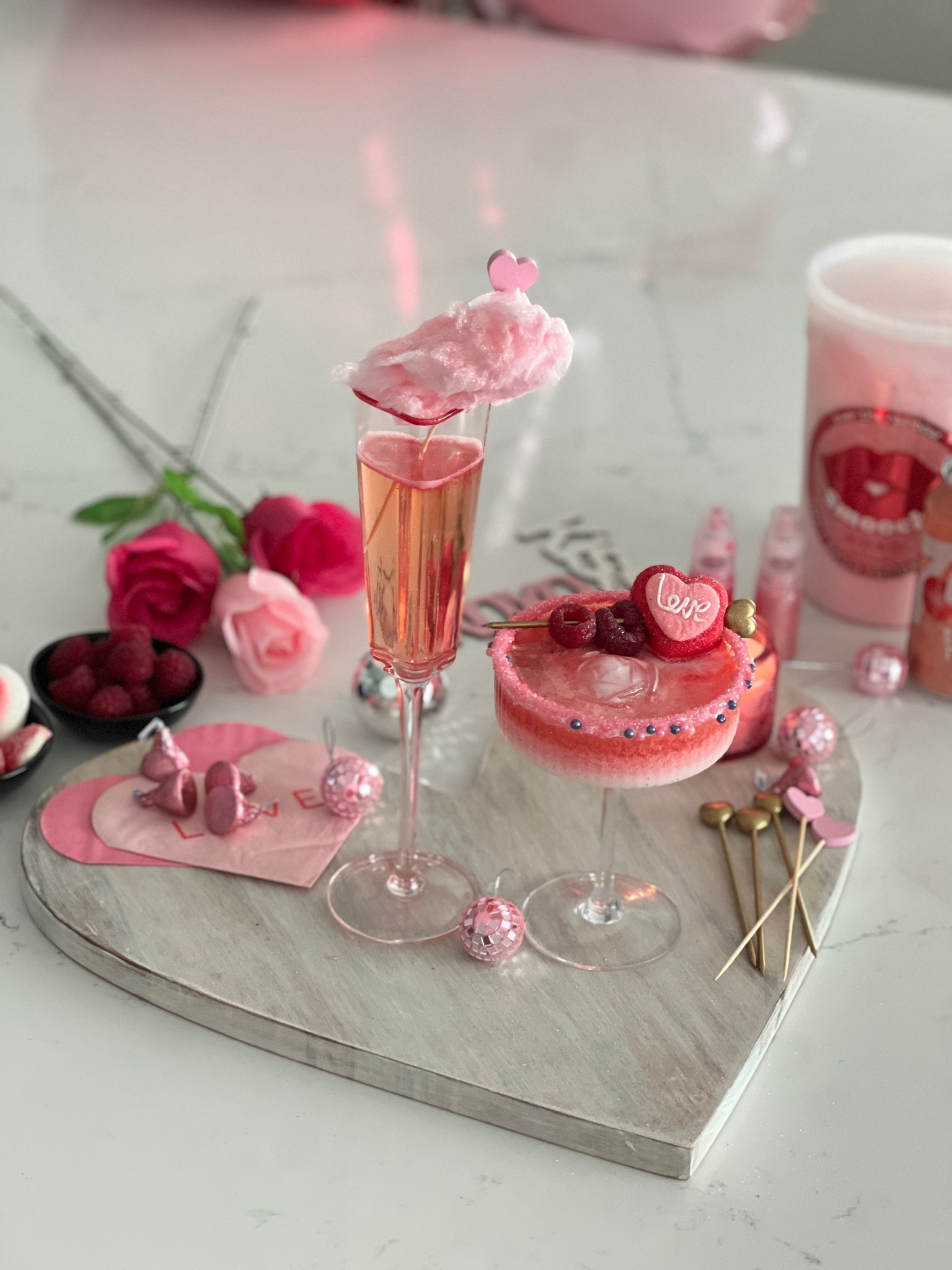 Galentine drink ideas, Galentine motels, valentine drink decor, valentine decor, valentine branch ideas, Galentine, brunch decor

#LTKHome #LTKSeasonal
