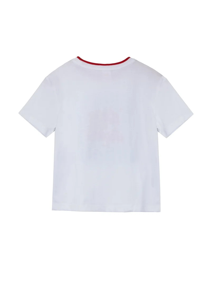 Way to Celebrate Girls Americana Short Sleeve Tee, Sizes 4-18 | Walmart (US)