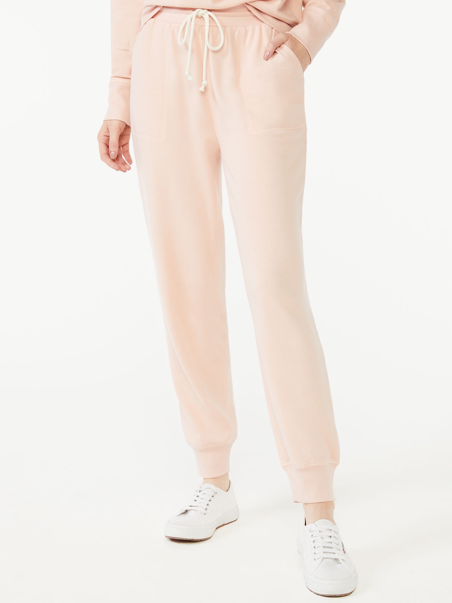 Free Assembly Women's Rib Cuff Jogger Pants | Walmart (US)