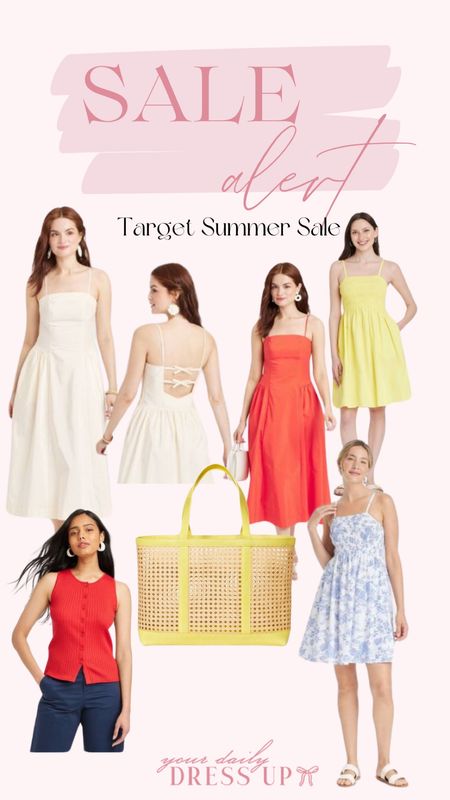 Summer dress - target new arrivals - beach bag 

#LTKSeasonal #LTKItBag #LTKSaleAlert