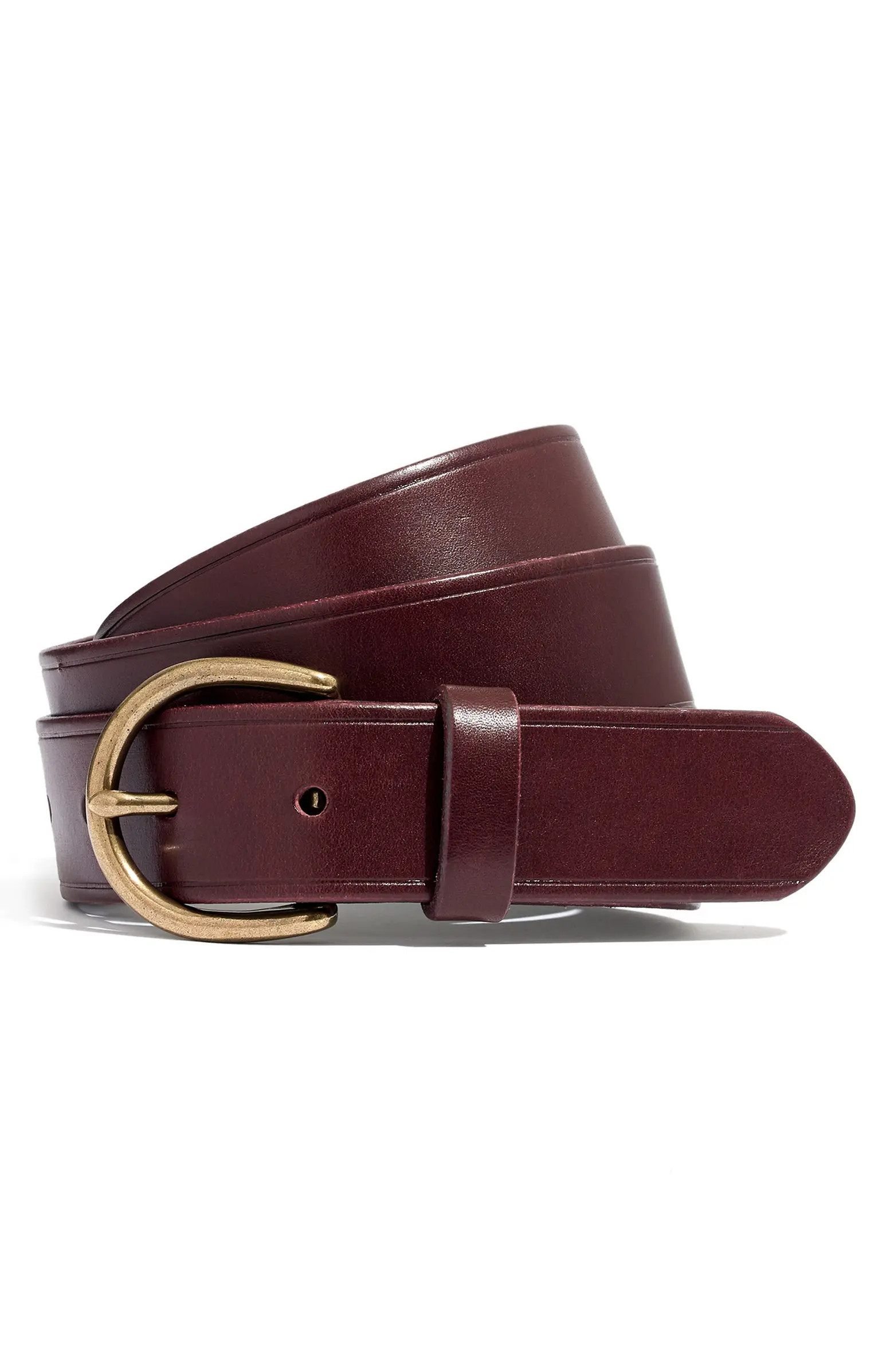 Medium Perfect Leather Belt | Nordstrom