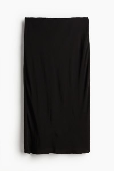 Knee-length Skirt - Black - Ladies | H&M US | H&M (US + CA)