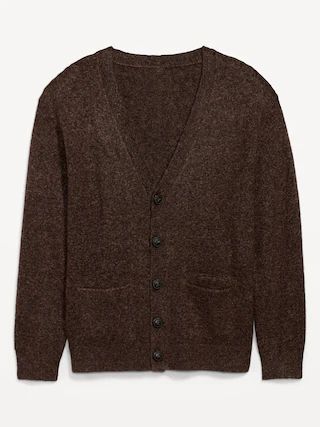 Loose-Fit V-Neck Button-Front Cardigan Sweater for Men | Old Navy (US)