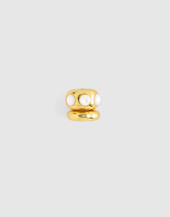 Cabochon Bead Clip Set | Madewell