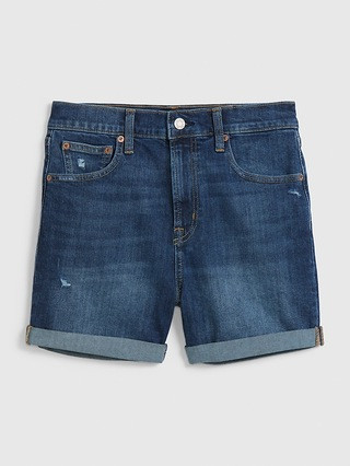 4" High Rise Denim Shorts | Gap (US)