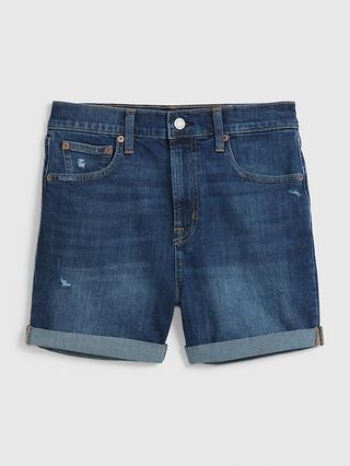 4&#x22; High Rise Denim Shorts | Gap (US)