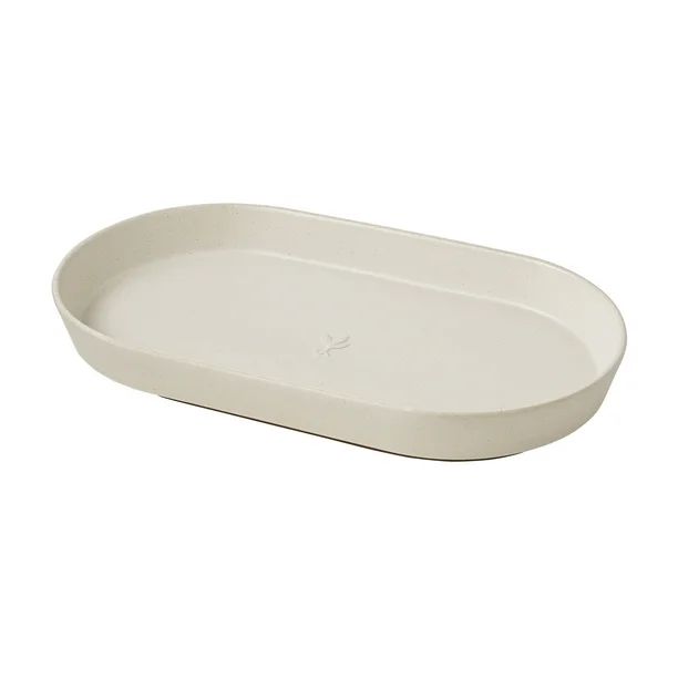 Better Homes & Gardens Cream Large Oval Serve Tray by Dave and Jenny Marrs - Walmart.com | Walmart (US)