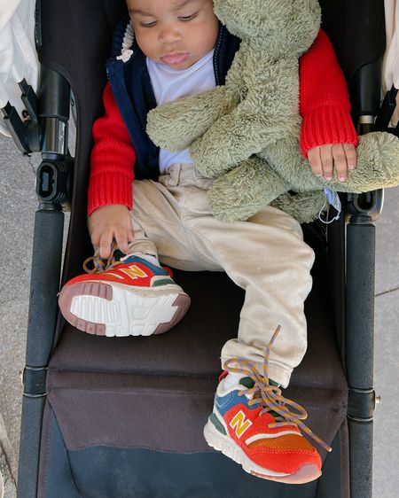 Few things in the world are sweeter than a baby in sneakers. These are my favorites. #babyboystyle #babyboy