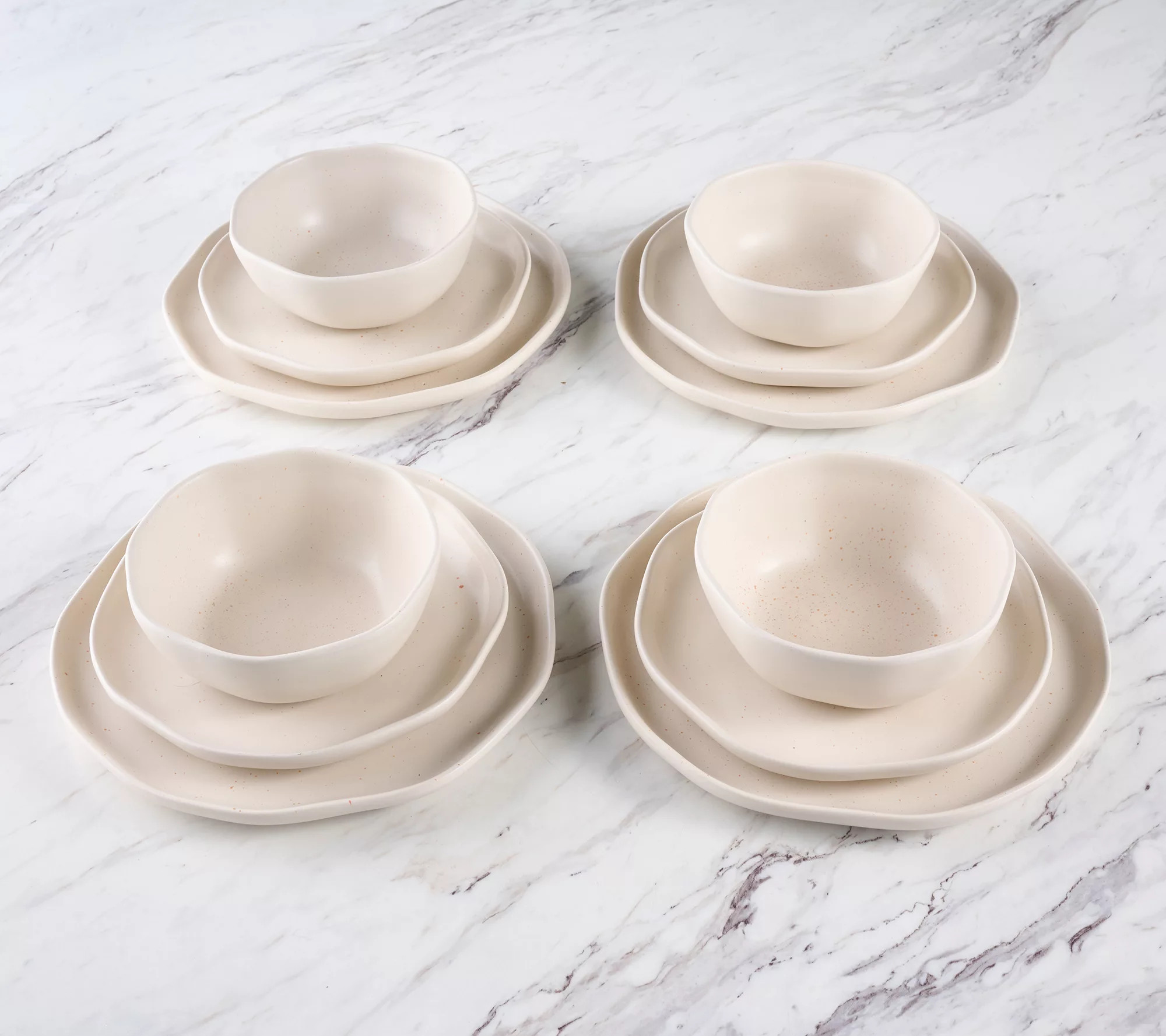 Jessie James Decker 12-Piece Ceramic Dinnerware Set | QVC