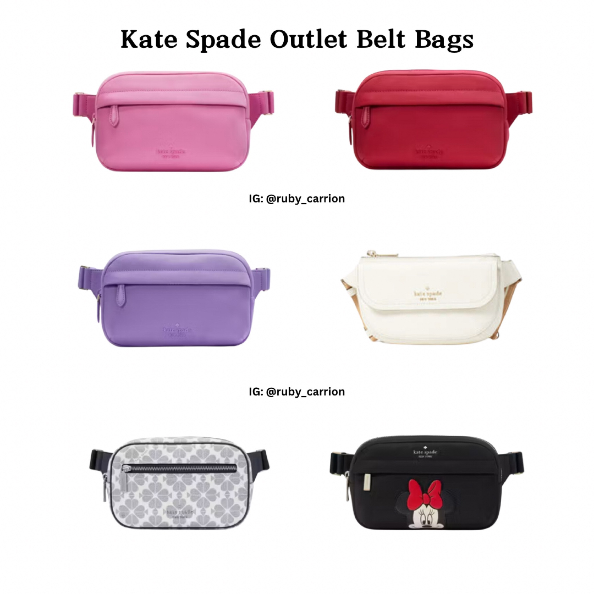 Kate Spade Outlet Belt Bags

#LTKSummerSales