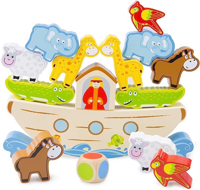 New Classic Toys - 10548 - Baby & Toddler Toys - Balance Game - Noah's Ark | Amazon (US)