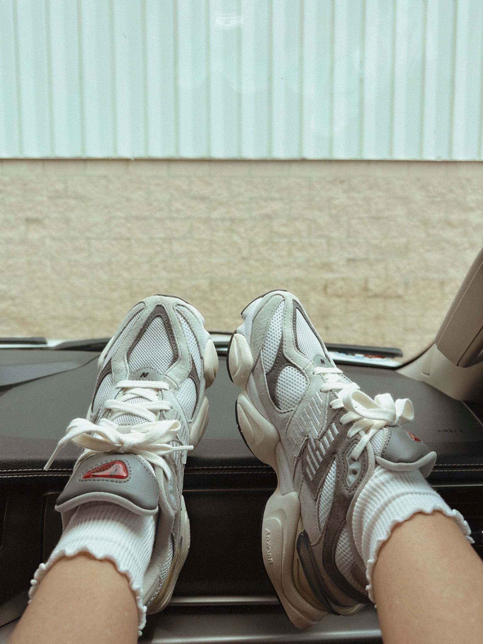 My favorite New Balances. I love these socks too they just elevate every look!