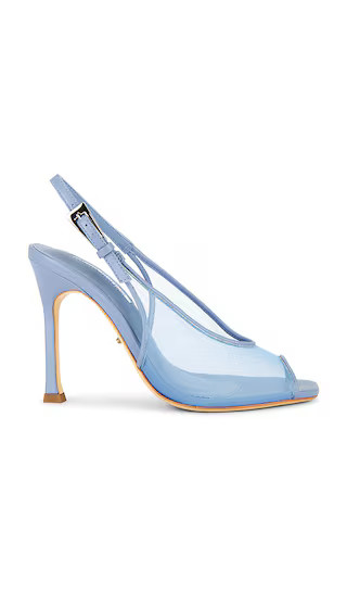 Dare Slingback Pump in Denim Nylon | Revolve Clothing (Global)