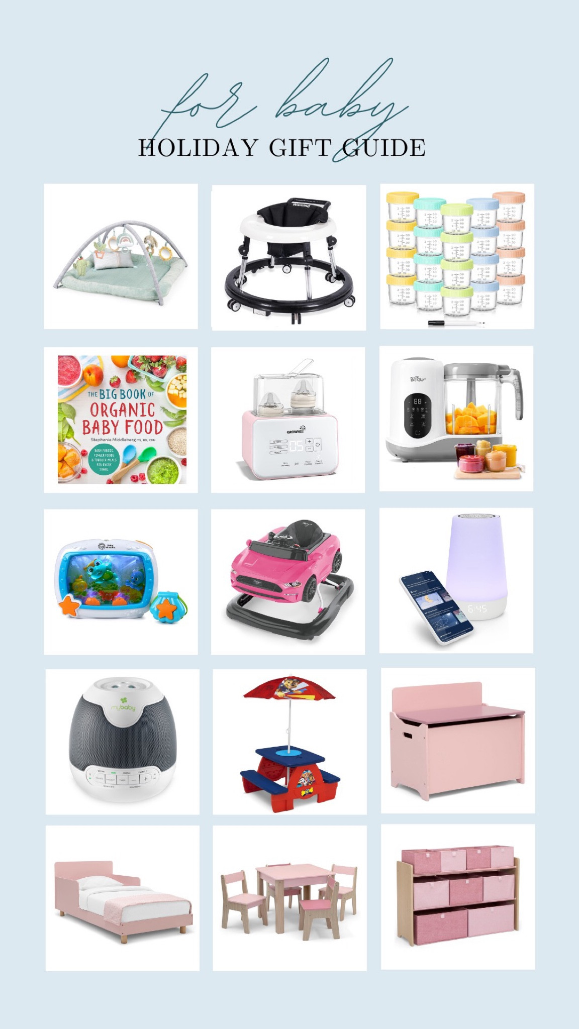 Gift ideas for new parents for the holidays!

#LTKGiftGuide #LTKbaby #LTKHoliday