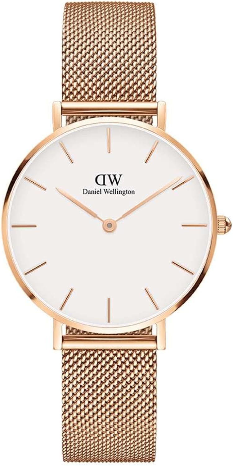 Daniel Wellington Petite Watch Rose Gold Stainless Steel (316L) | Amazon (US)