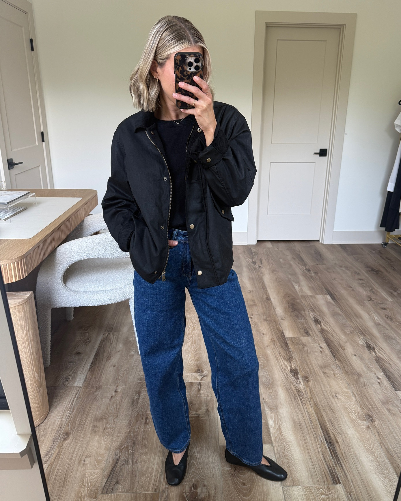 Wearing medium wax coat (sized up but fits tts), small sweater tee, 26/reg jeans

@Quince #quincepartner

#LTKootd #LTKSeasonal #LTKOver40