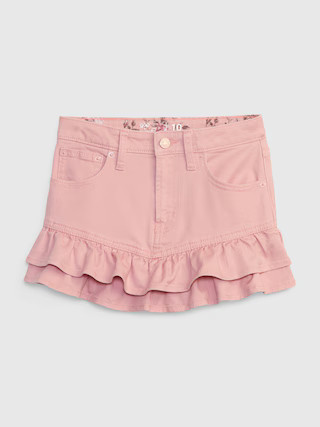 Gap × LoveShackFancy Kids Denim Mini Skirt | Gap (US)