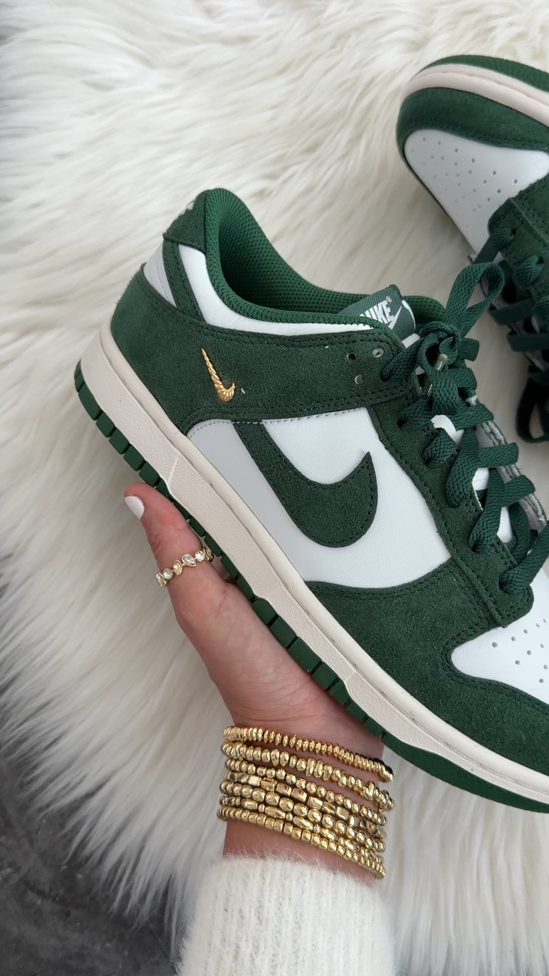Nike dunk low suede now $75 with core START