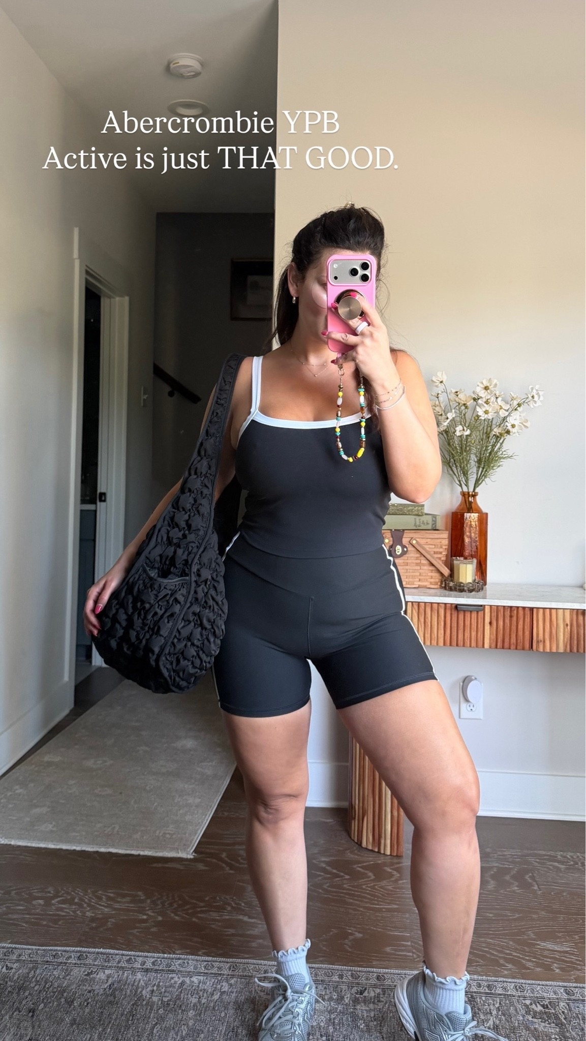 Wear a large in everything active by them!! So comfy!! I size up to a XL for jackets / pullovers to be cozy! @abercrombie active sets are the best!?

#LTKfitnessgoals #LTKmorningroutine #LTKselfcare