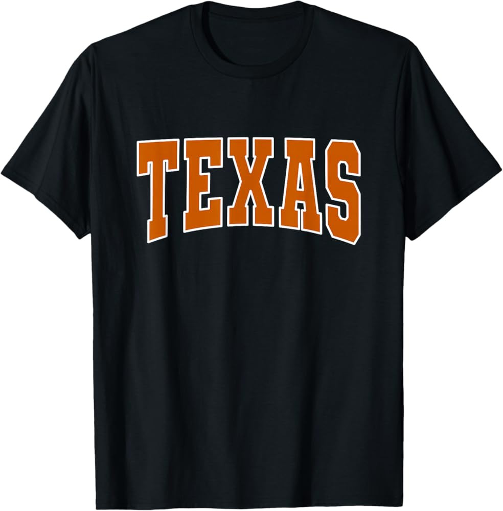 TEXAS - Throwback Design - Classic T-Shirt | Amazon (US)