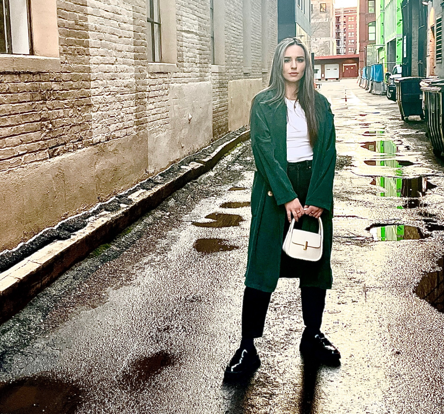 My loafers are 50% off right now! Fit TTS. Tee is Abercrombie and 15% off right now. I am wearing my true size small. Denim is H&M and they are having a buy more save more event! Wearing my true size 26 in the denim. 

#LTKshoecrush #LTKstyletip #LTKsalealert